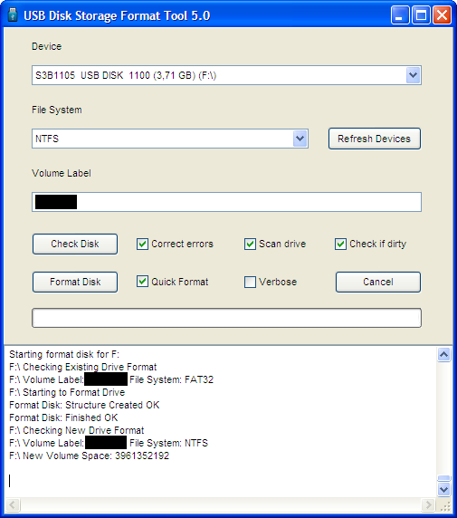 Usb disk storage format tool на русском