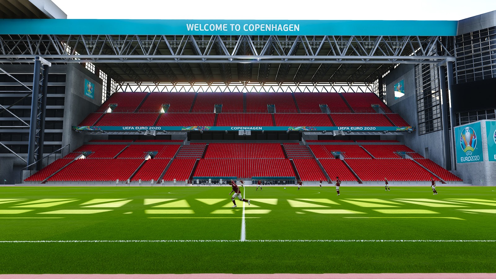 bark Ynkelig animation PES 2020 Stadium Telia Parken EURO 2020 version ~ PESNewupdate.com | Free  Download Latest Pro Evolution Soccer Patch & Updates