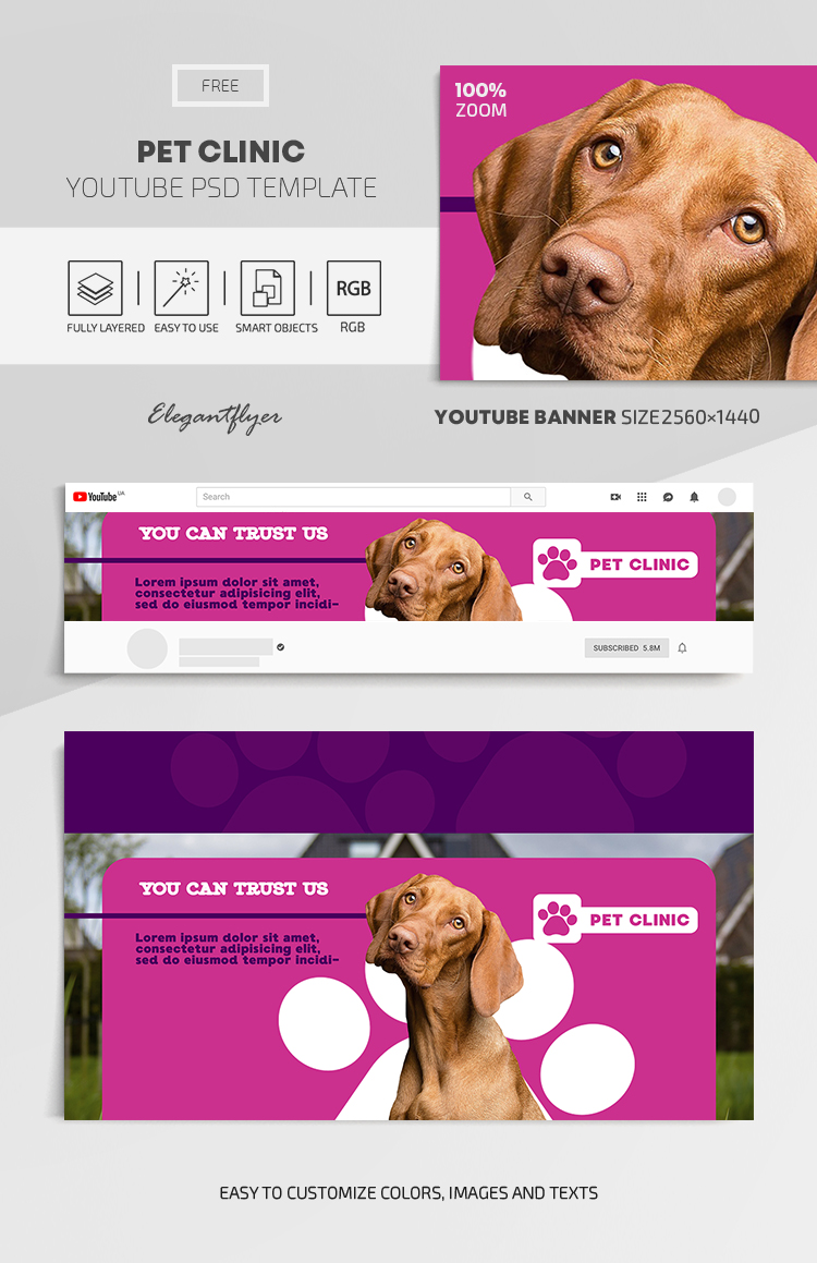 1200+ Best Youtube Channel Art Templates | Free & Premium