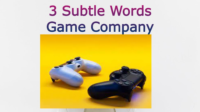 3 Subtle Words Game Company 3 Subtle Words Game Company