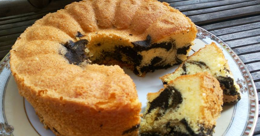 Resep dan Cara Membuat Bolu Marmer Jadoel by Pak Sahak