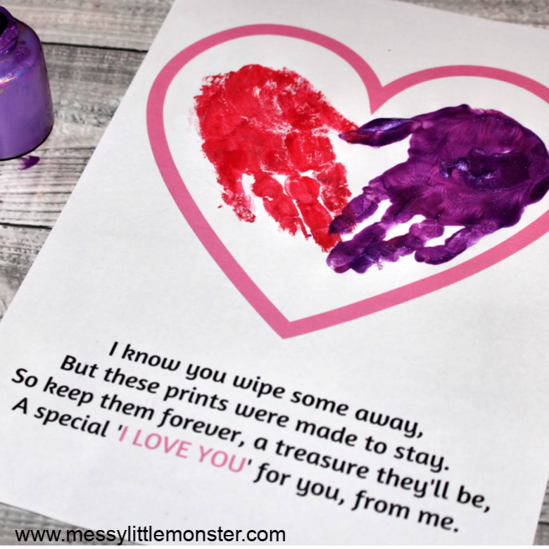 22+ Cute and Easy Preschool Valentine Crafts - Messy Little Monster