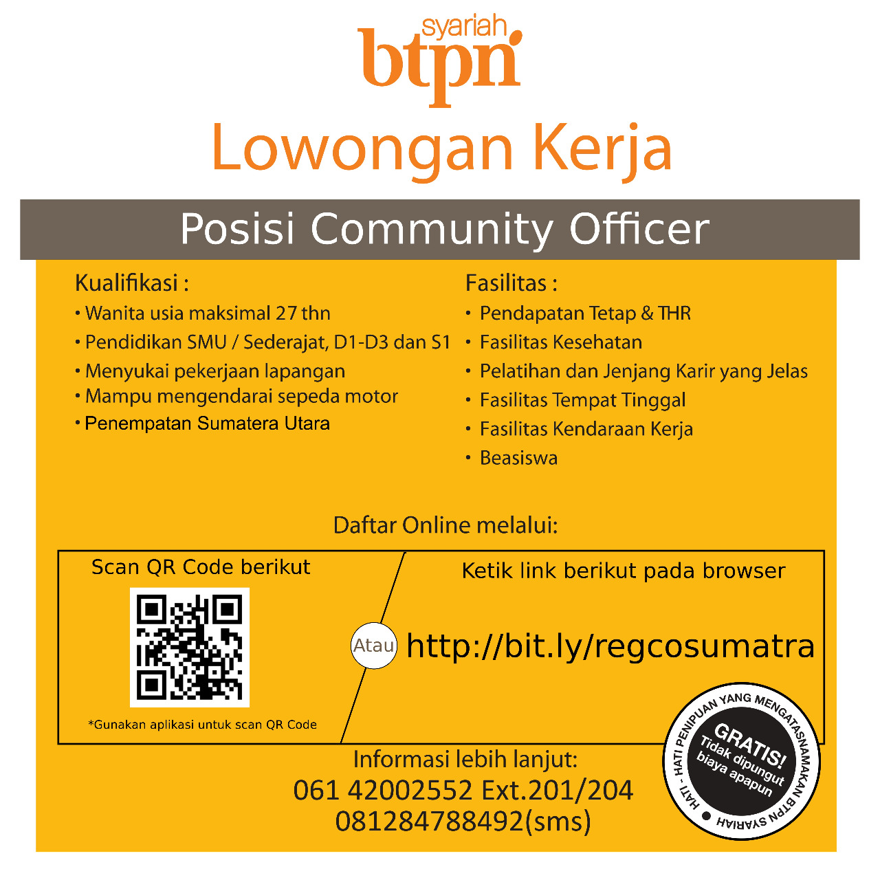 Lowongan Kerja di Bank BTPN Syariah