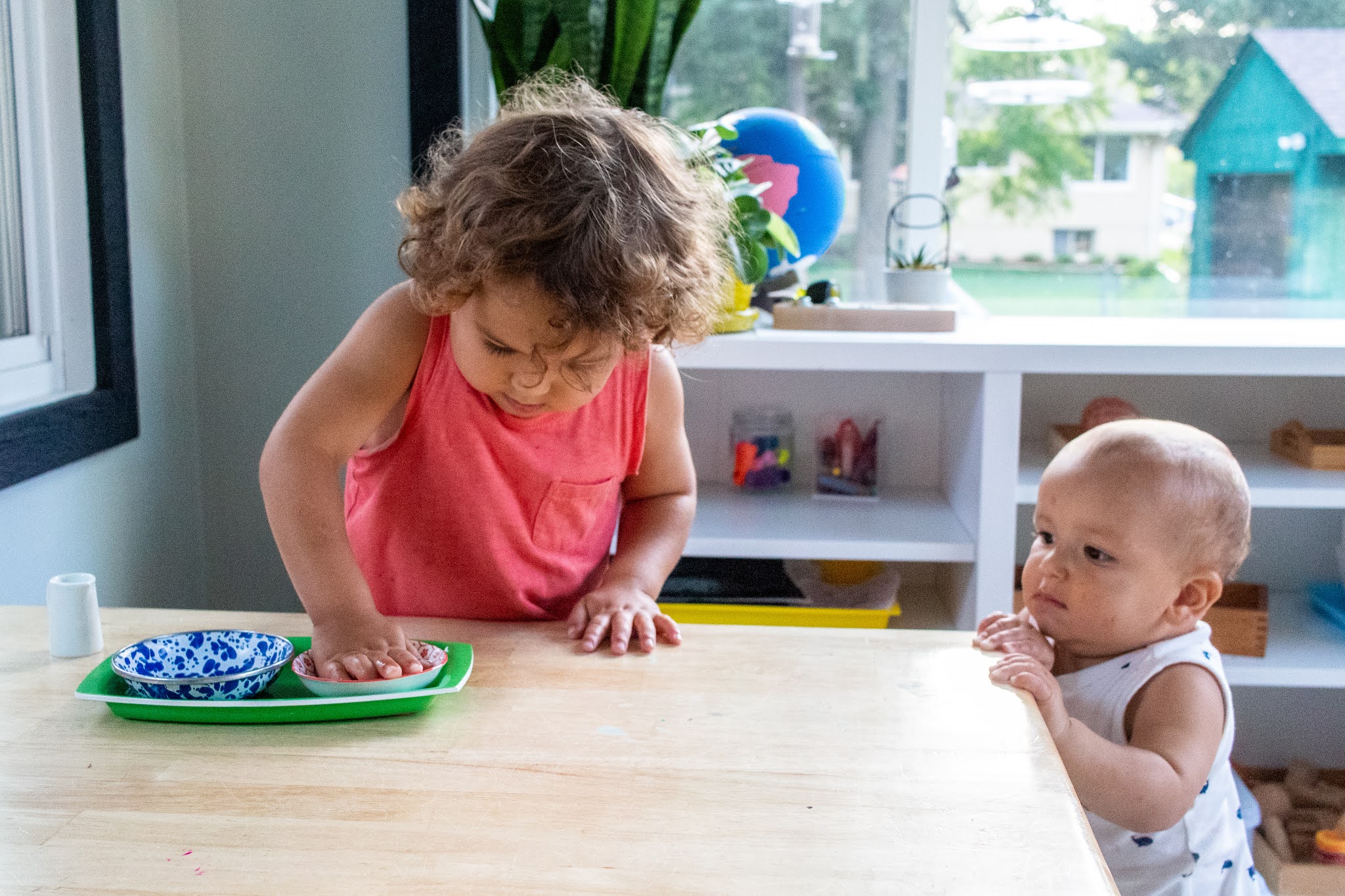 When the Baby wants Everything their Big Sibling Has