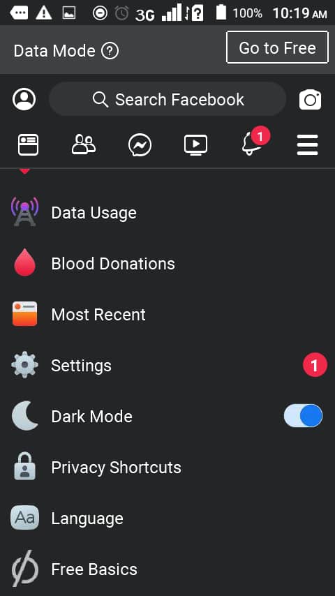 how do i turn on dark mode on facebook lite how do i turn on dark mode on facebook lite