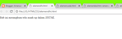 Struktur DOKUMEN HTML5 #4 : ELEMEN-ELEMEN FRASE Struktur DOKUMEN HTML5 #4 : ELEMEN-ELEMEN FRASE
