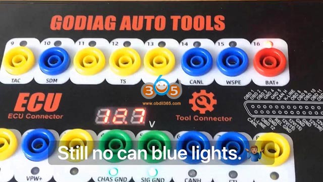 Godiag GT100 and Autel Ultra test 2005 Ford Expedition ECU on bench 15