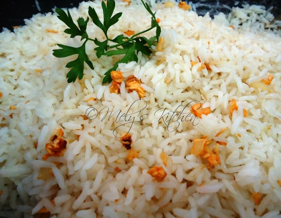 Mely's kitchen Garlic Fried Rice