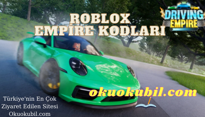 Roblox Güncel Driving Empire Kodları İndir 2021