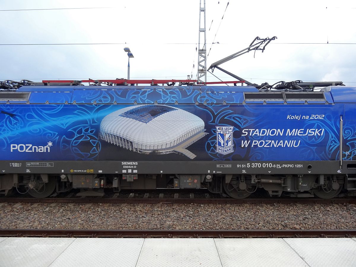 Siemens Eurosprinter ES64U4 czyli Husarz | Torowy