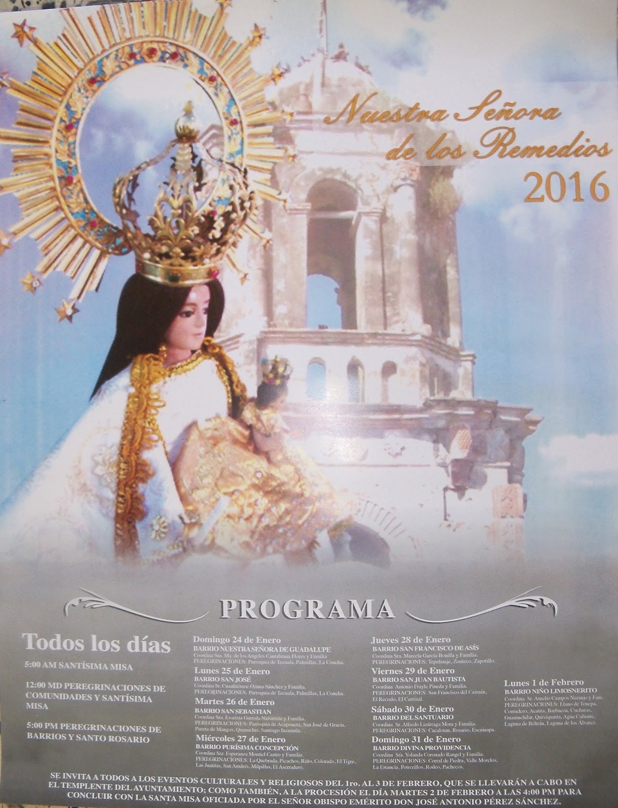 Huajicori, Pueblo tradicional enero 2016