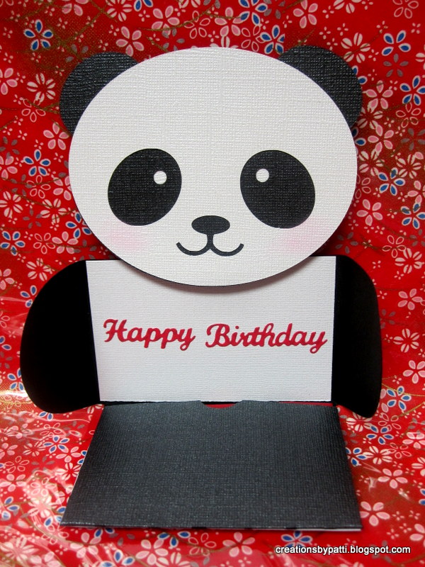 Creations by Patti: Asian Pop-Up and Panda Gift Card