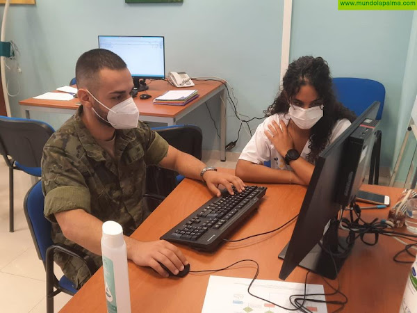Los rastreadores militares desplegados en Canarias no cesan en su labor de apoyo en la lucha contra el COVID 19