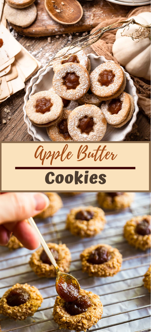 Apple Butter Cookies #desserts #cakerecipe #chocolate #fingerfood #easy