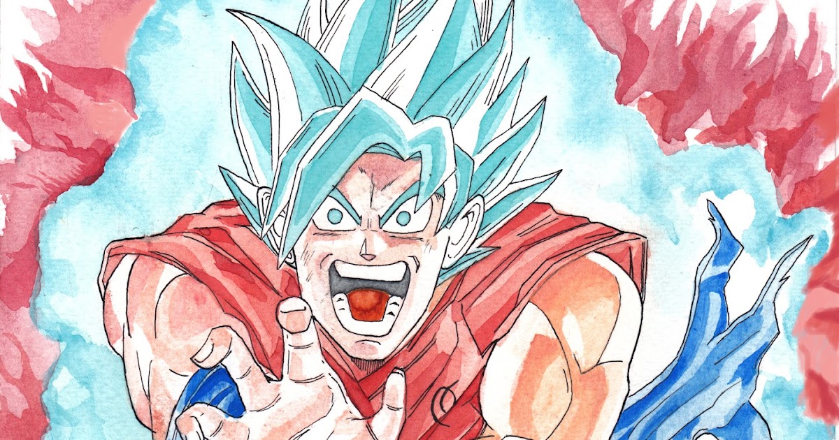 figurine goku blue kaioken