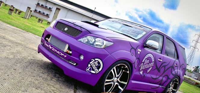 Kumpulan Gambar Modifikasi Mobil Fortuner Keren dan Kreatif ~ Refindo