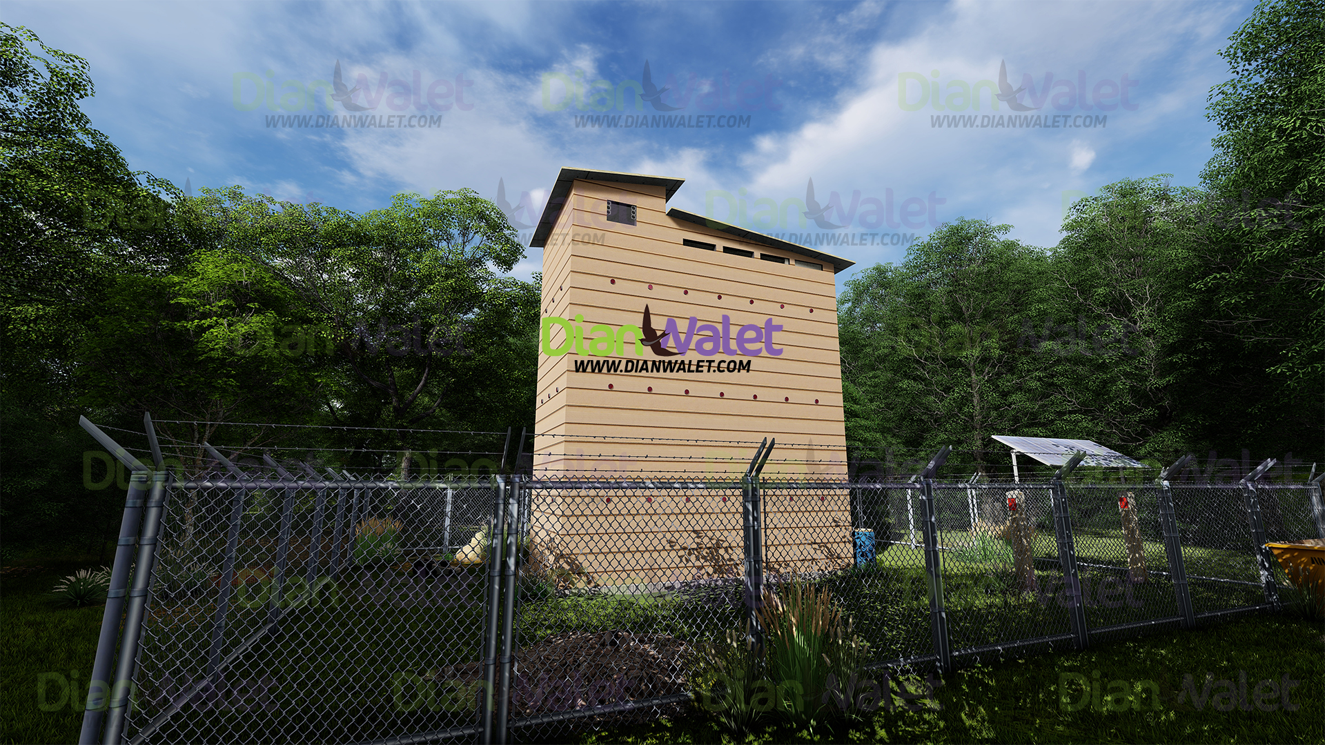 Desain Rumah Walet RBW 4X8 3 Lantai Kayu Terbaru 2020 ...