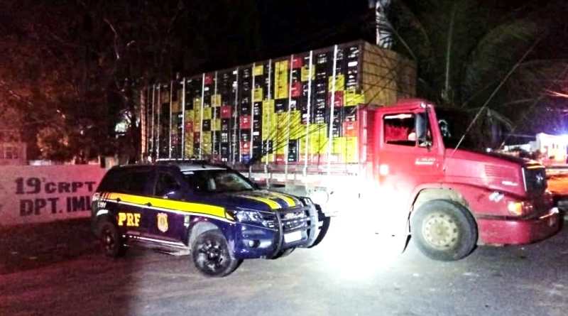 Veículo furtado em Salvador é recuperado pela PRF em Senhor do Bonfim