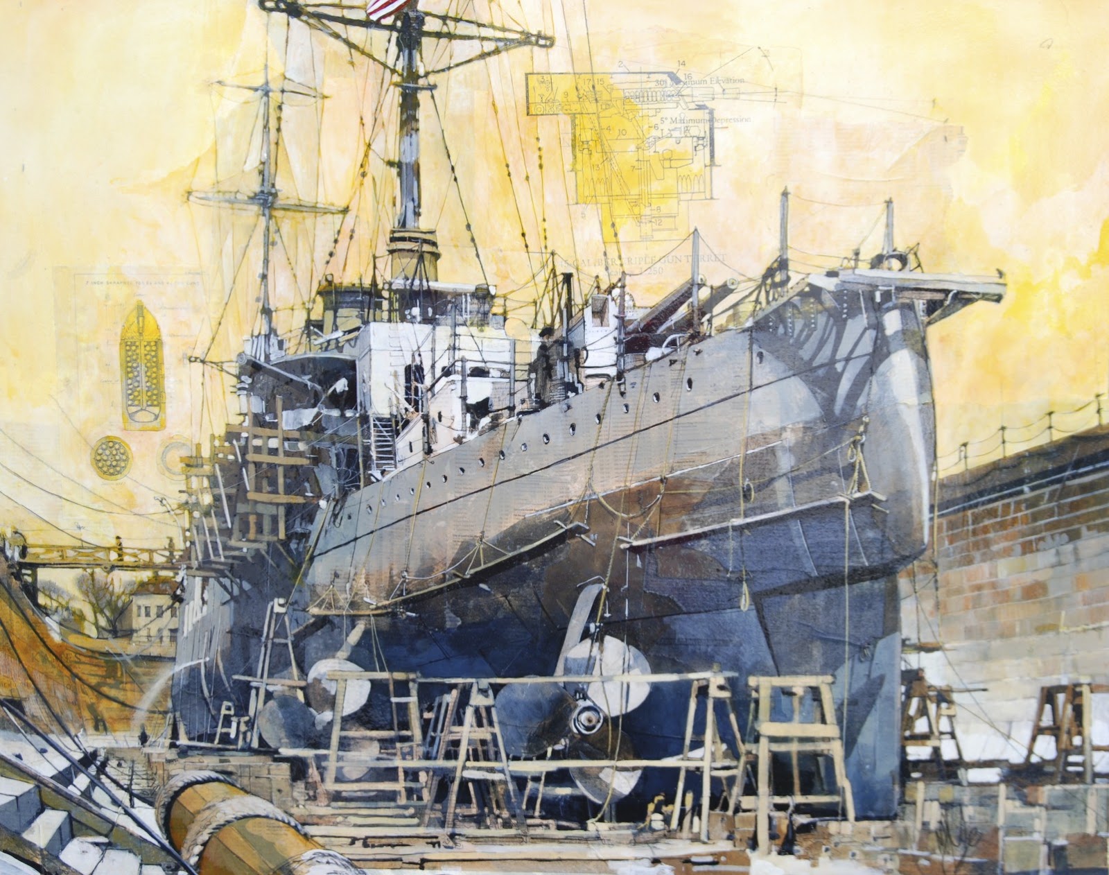 paintings naval paintings pittenweem