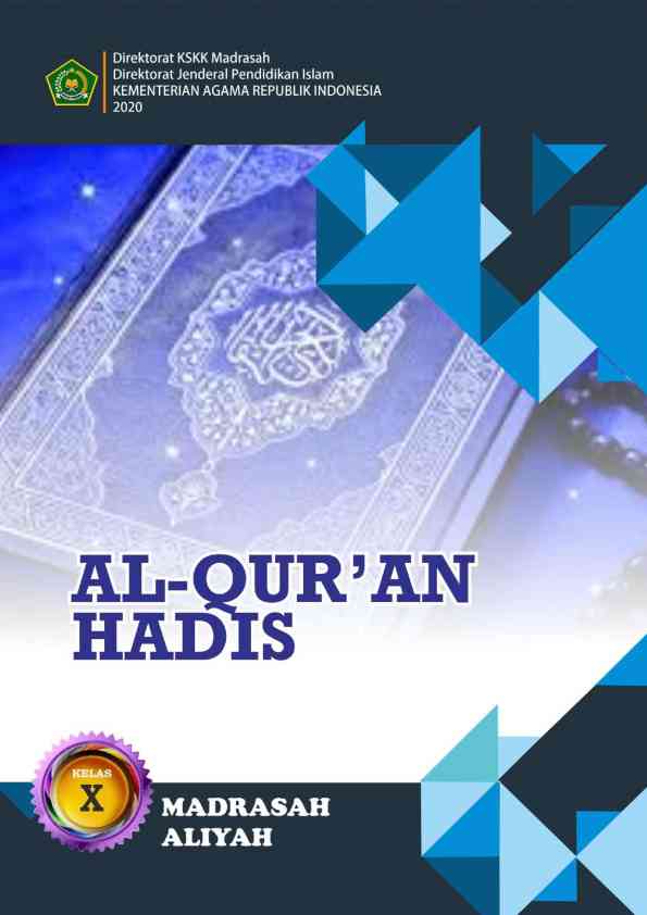 Download Buku Al Quran Hadis MA Sesuai KMA 183 2019 Ayo Madrasah