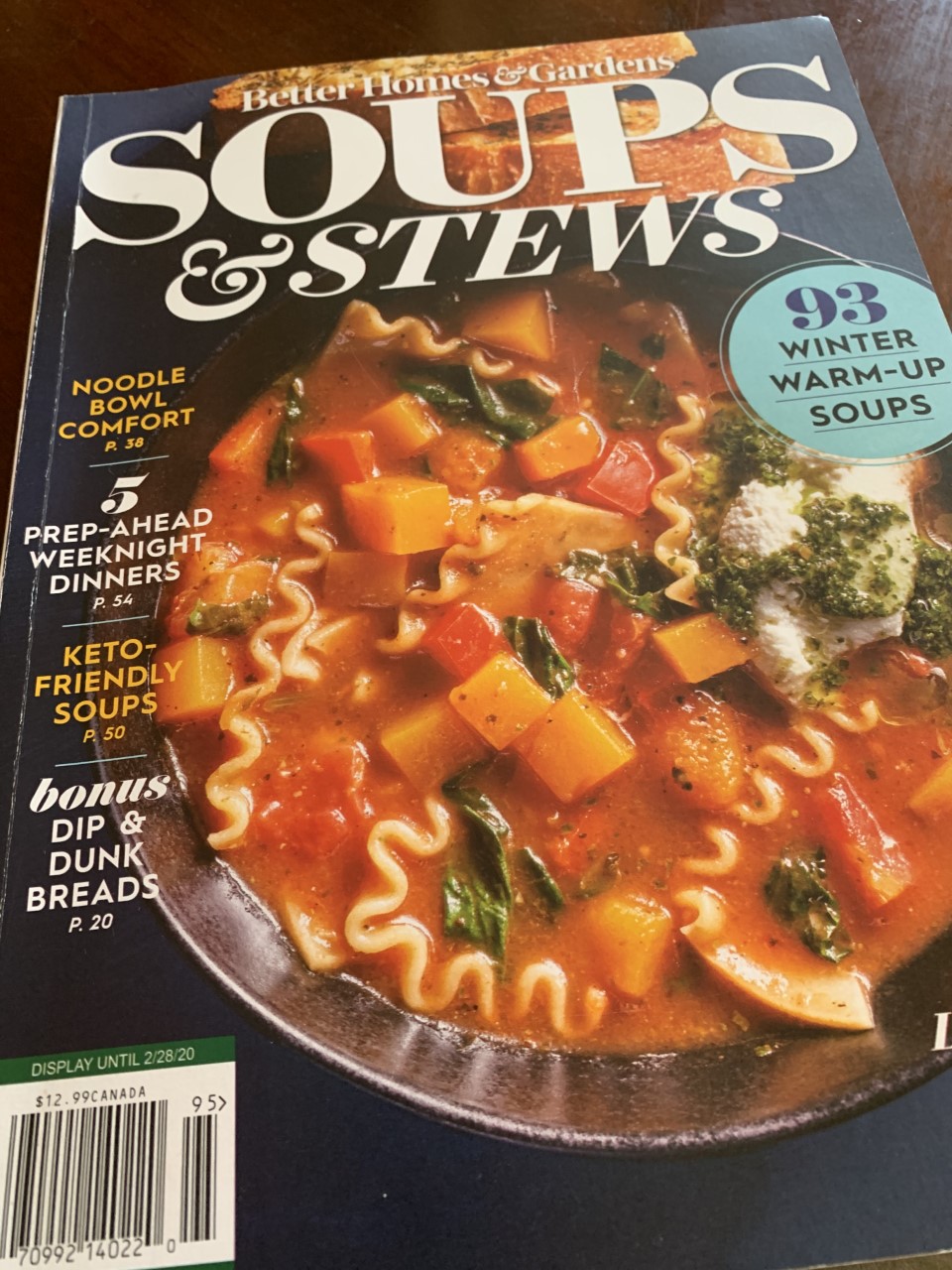 i like to cook: Better Homes & Gardens Soups & Stews magazine