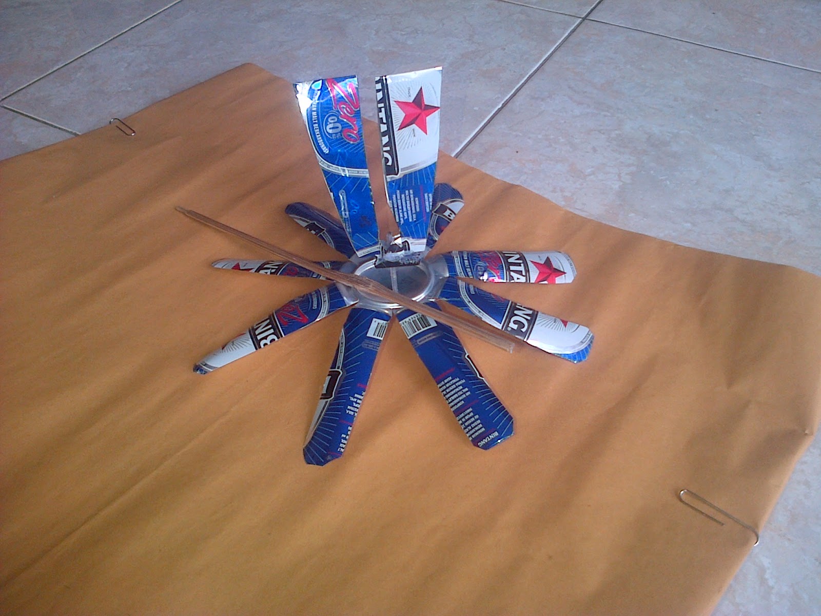 Panduan Cara Membuat Baling Baling Keren Dari Kaleng Bekas