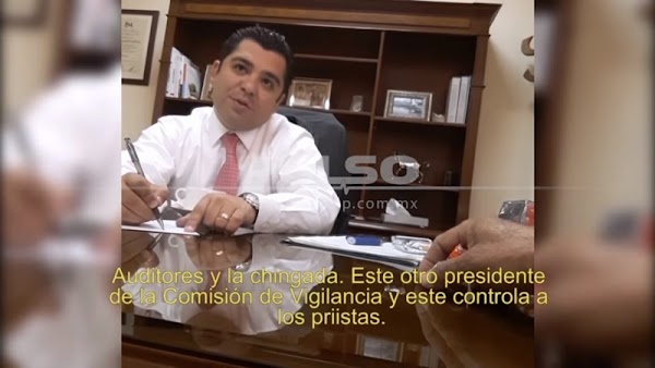 Exhiben red de corrupción conformada por diputados y un auditor en San Luis Potosí (VIDEO)