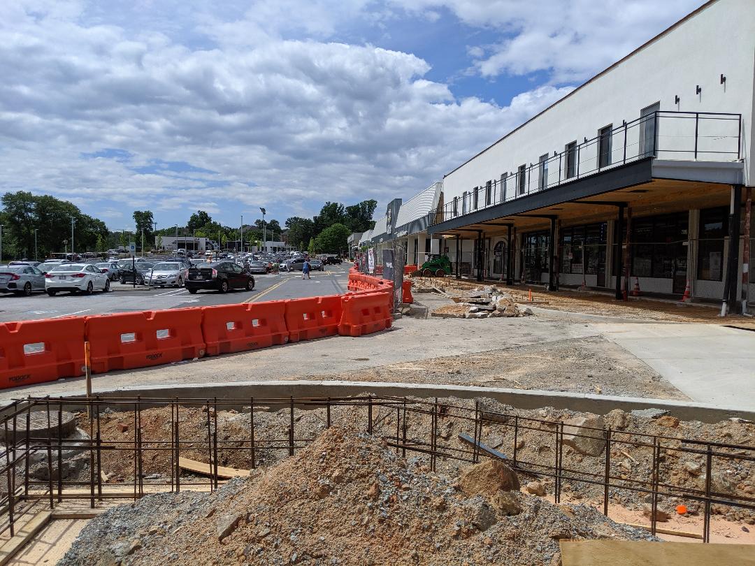 Robert Dyer Bethesda Row Cabin John Shopping Center construction