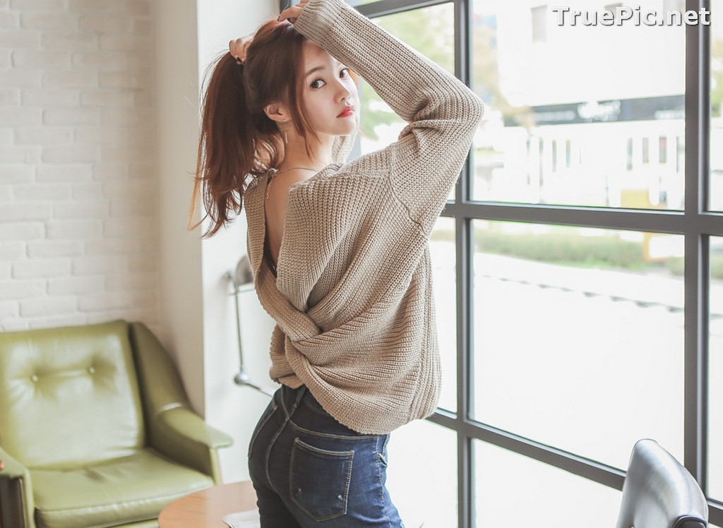 Image Korean Fashion Model – Hyemi – Office Dress Collection #3 - TruePic.net - Picture-15