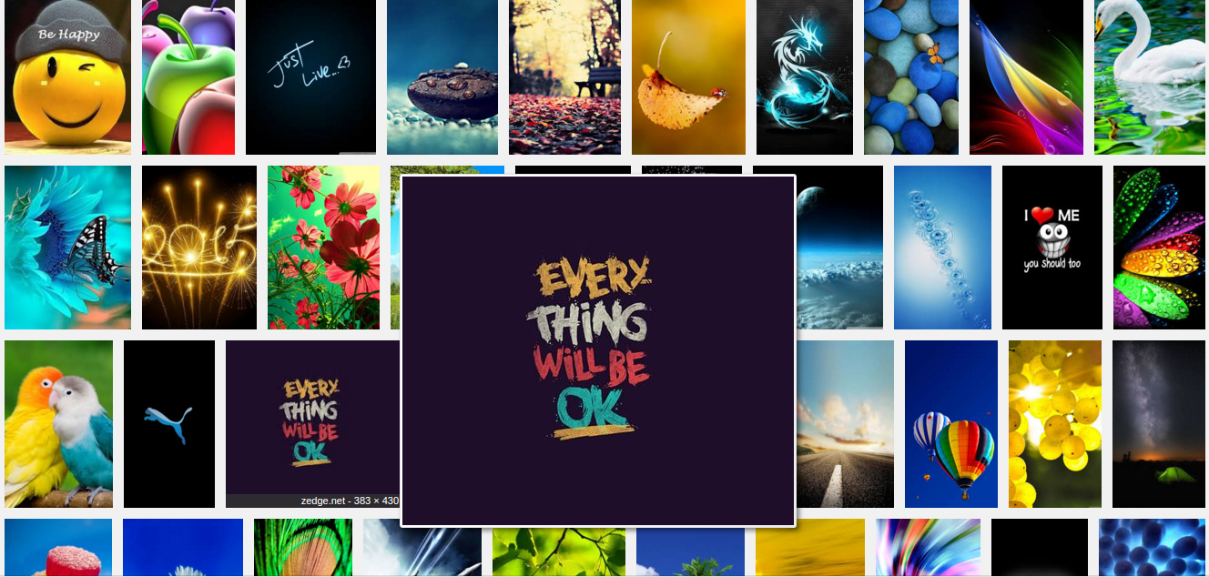 تكبير الصور تلقائيا عند وضع الماوس فوقها في قوقل كروم