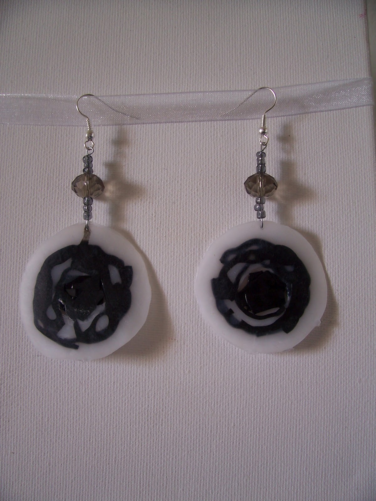 Orecchini Strass Neri - Gioielli - Orecchini - Di Tres Creazioni | Su - Foto 12