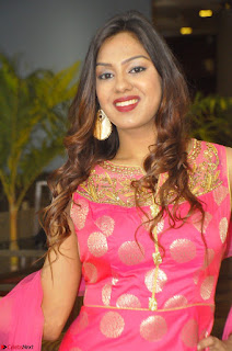 Sindhu Shivarama in Pink Ethnic Anarkali Dress 04