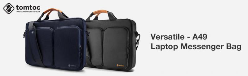 Cặp Xách TomToc (USA) A49-E01 Travel Briefcase Ultrabook 15 inch 23 cap xach laptop ultrabook 15 6 inch chinh hang tomtoc black 5 1