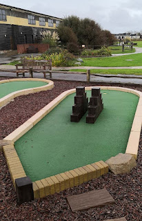 Crazy Golf at Medmerry Park in Earnley. Photo by Christopher Gottfried, October 2019