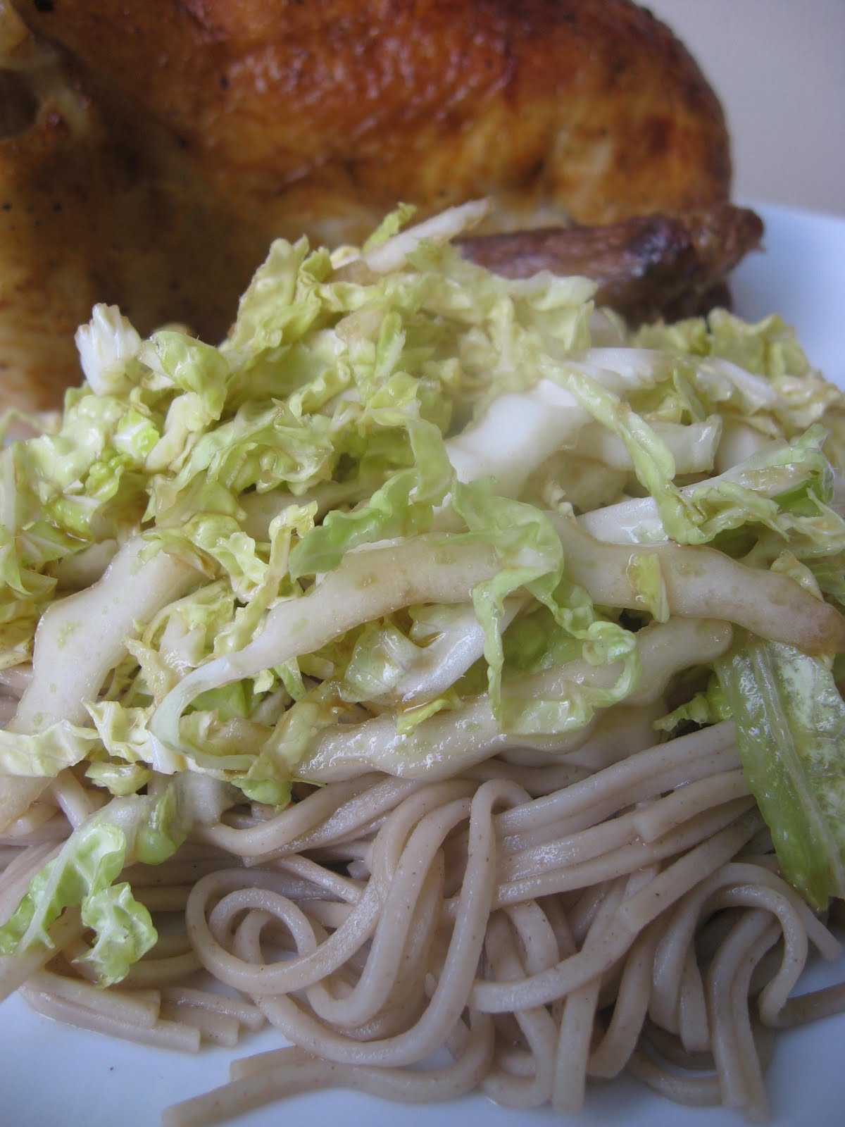 Morsels and Musings chinese cabbage & soba noodle salad
