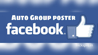 Facebook auto group poster