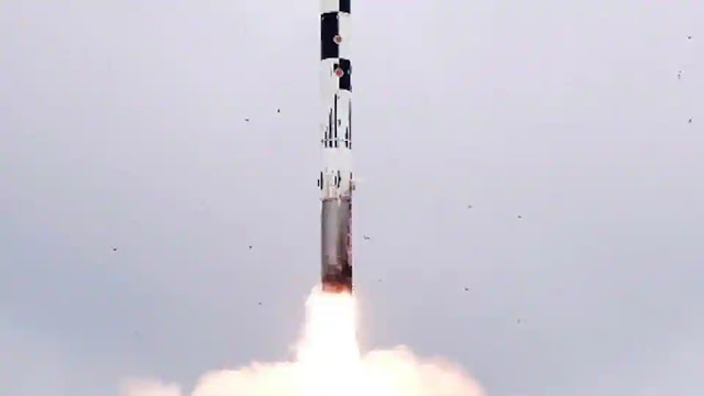 BrahMos Missile Being fired at Arabian Sea