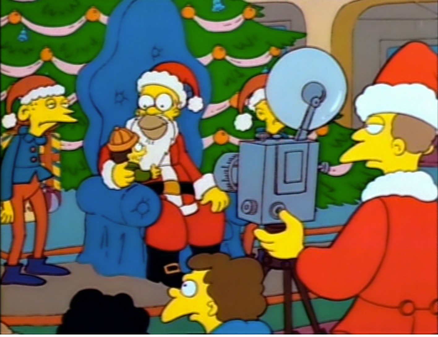 Holiday Film Reviews The Simpsons "The Simpsons Christmas Special