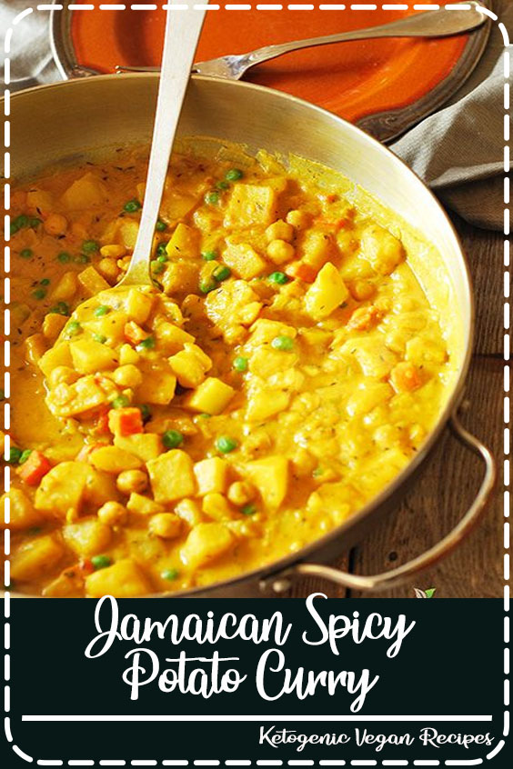 Jamaican Spicy Potato Curry (Vegan) Elisa Munnaf