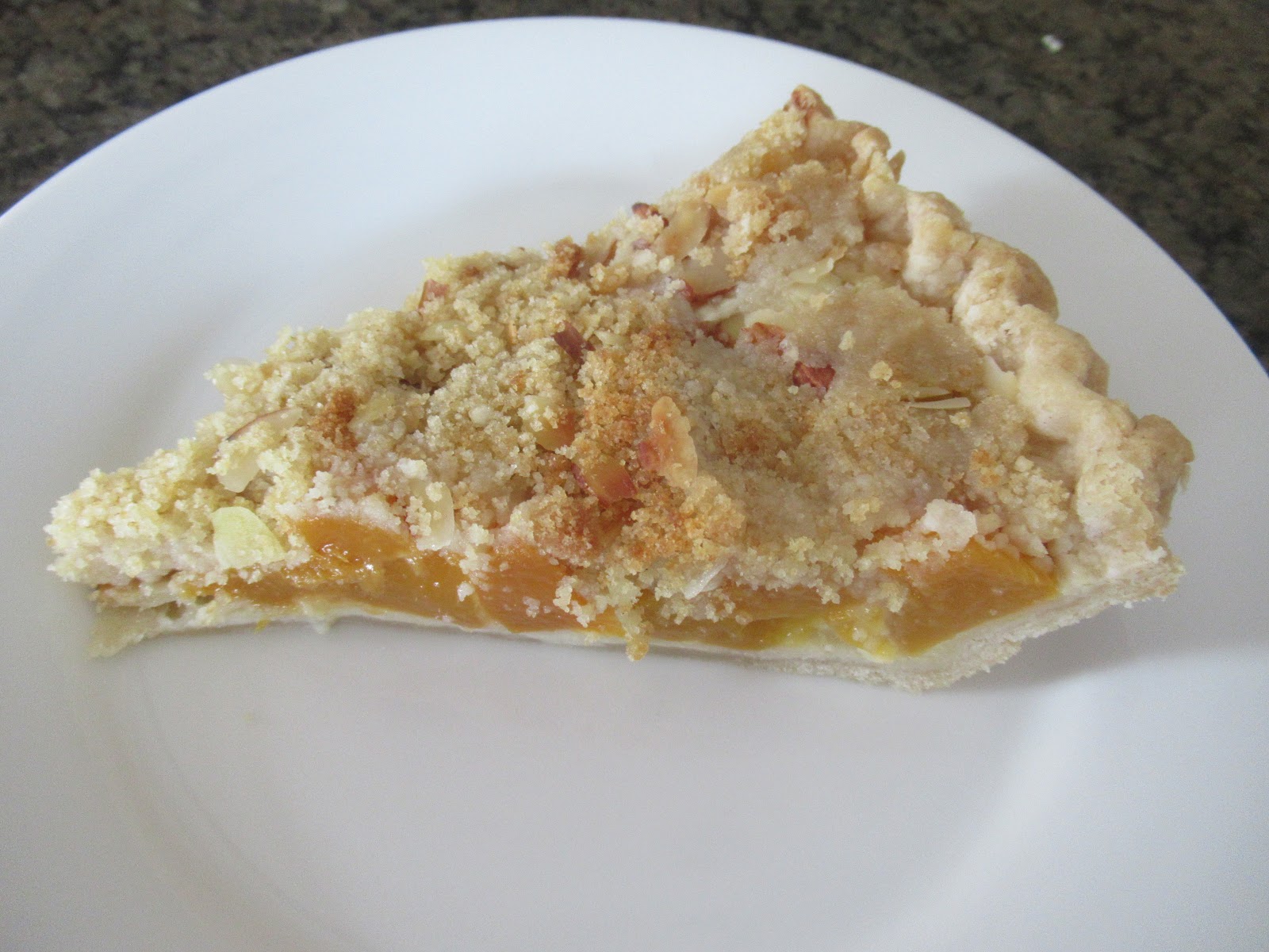 French Crunch Peach Pie