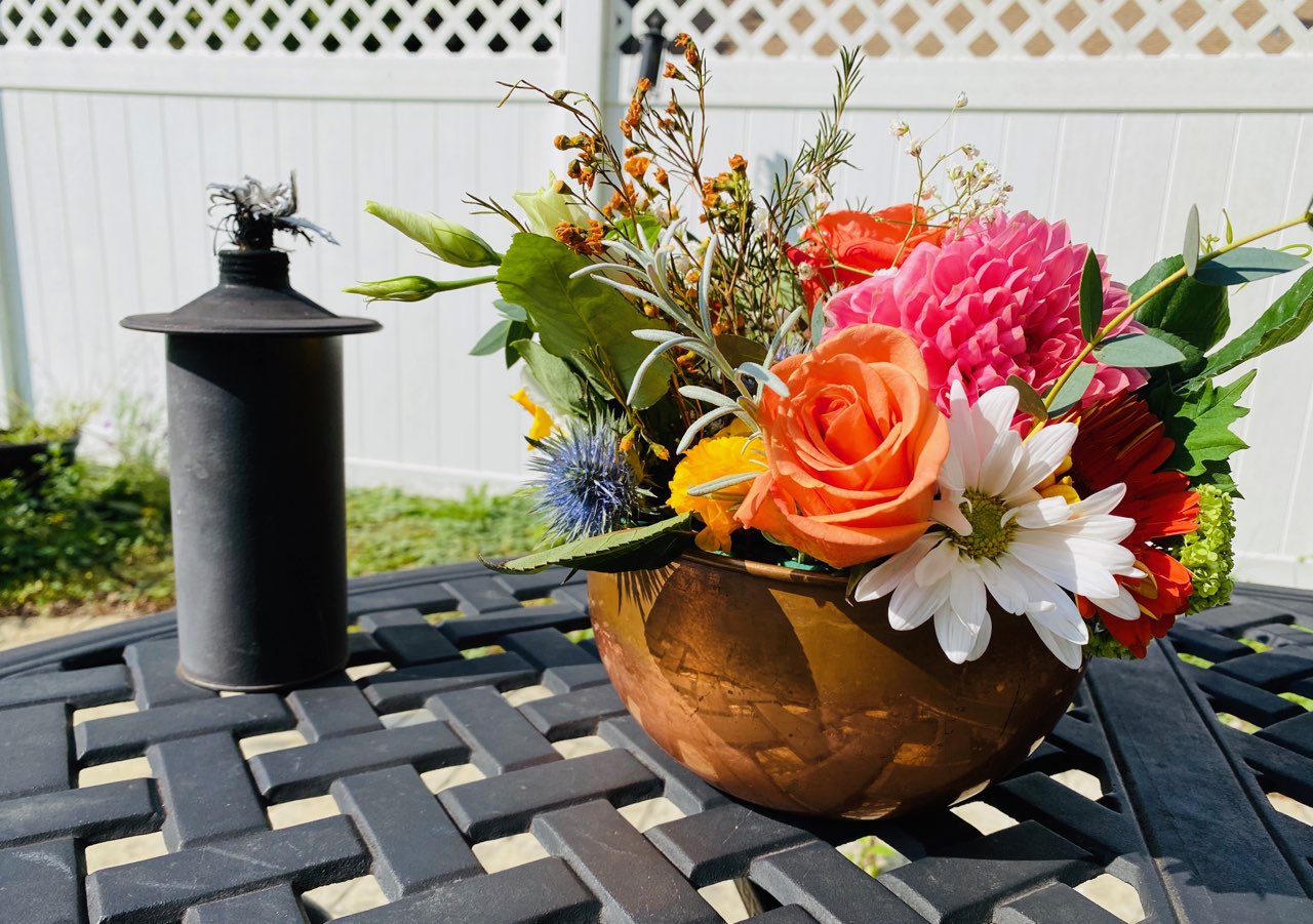 DIY Vintage Wedding Flower Arrangements