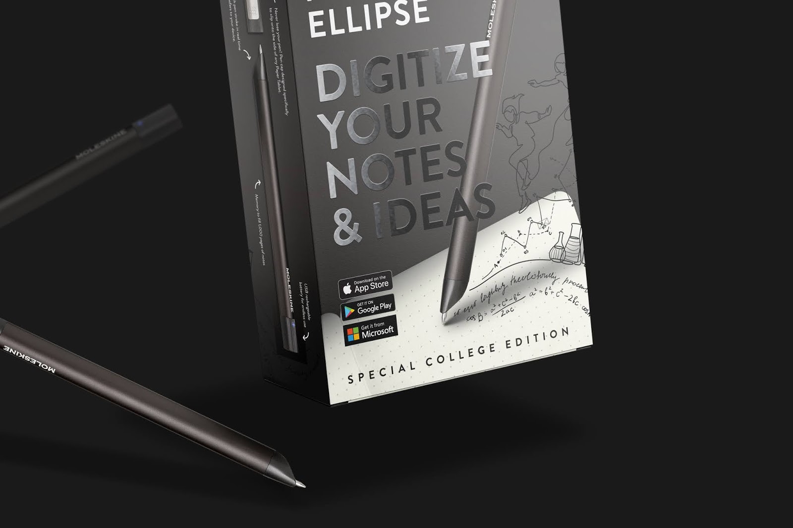 Moleskine Pen+Ellipse Packaging Of The World