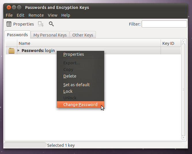 Unlock Default Keyring iheartubuntu