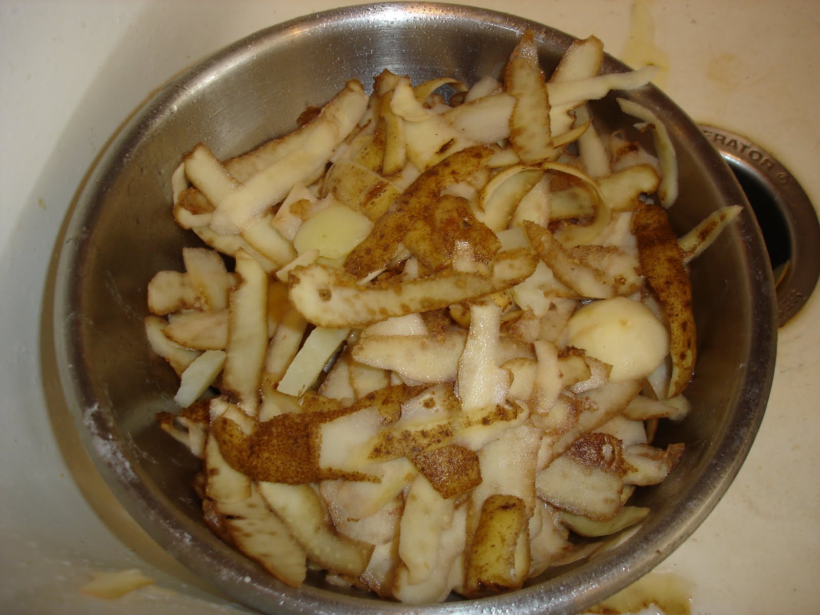 MOVING ON TO THE PAST Seasoned Potato Peels No Waste During Dehydration