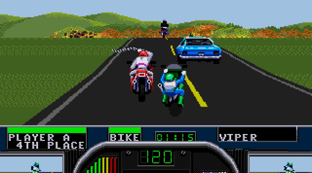 Road Rash e Super Hang-On estão entre os melhores jogos de moto da