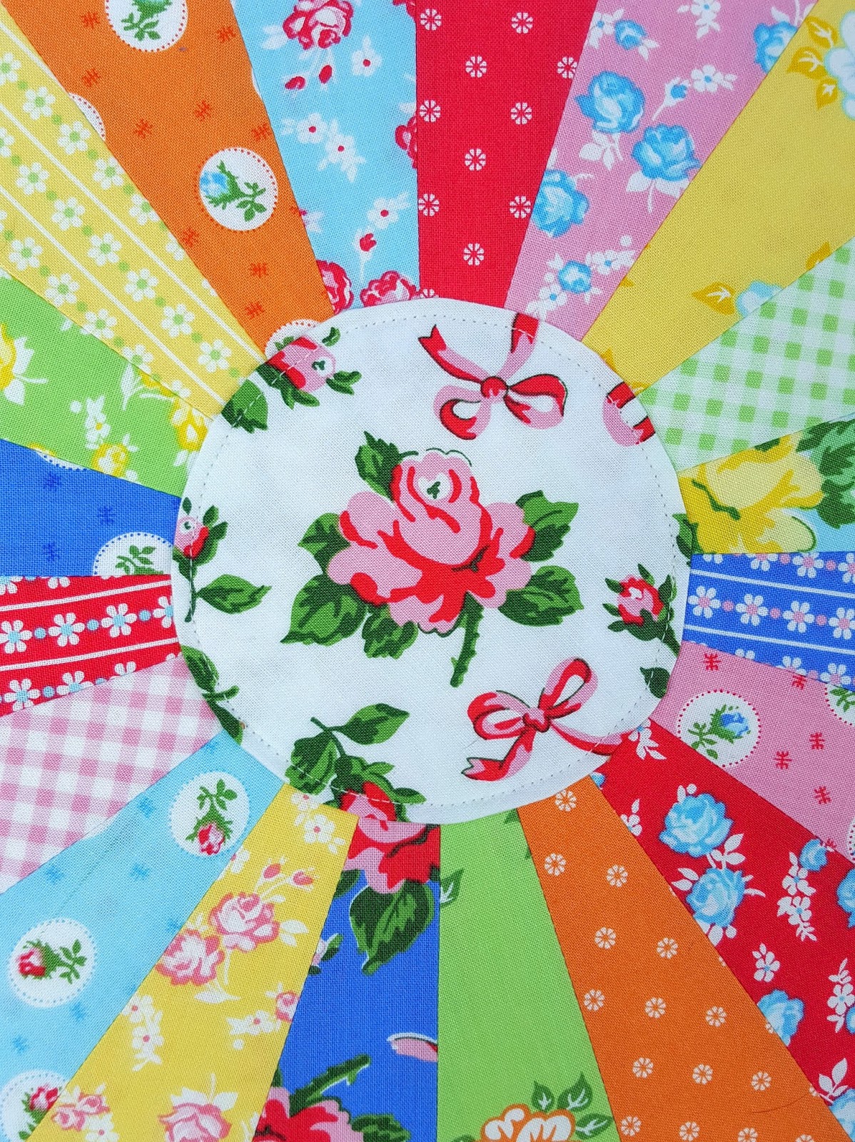 Fabric Mutt First Blush Dresden Pillow