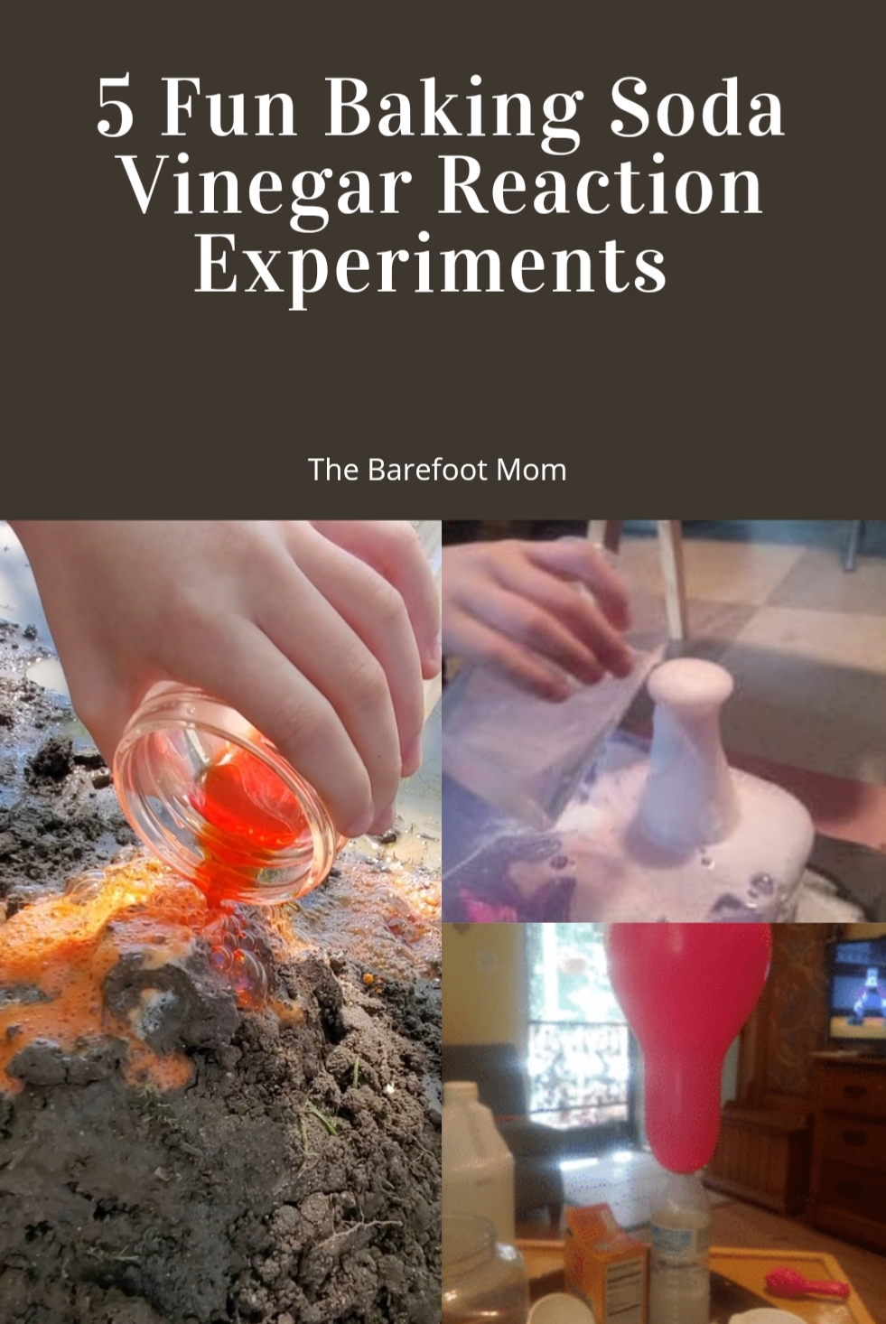 5 Fun Baking Soda Vinegar Reaction Experiments