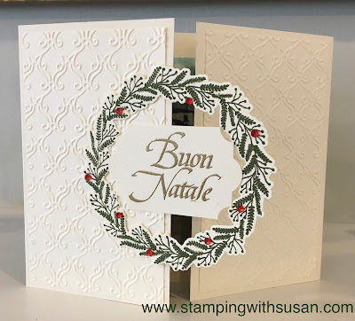 Stampin' Up!, Tidings All Around, Buon Natale, www.stampingwithsusan.com, Susan LaCroix, Still Scenes,