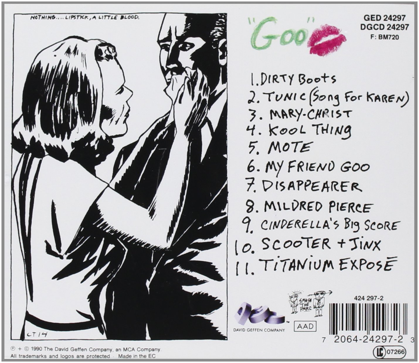 Classic Rock Covers Database Sonic Youth Goo (1990)