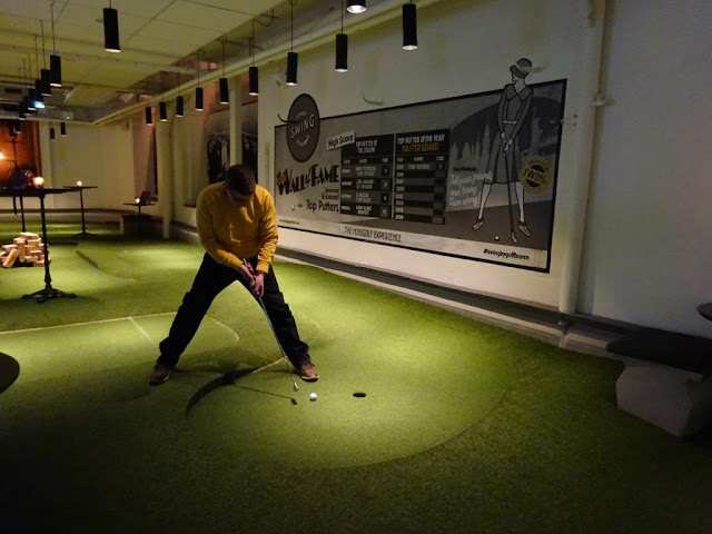 Swing by Golfbaren in Stockholm